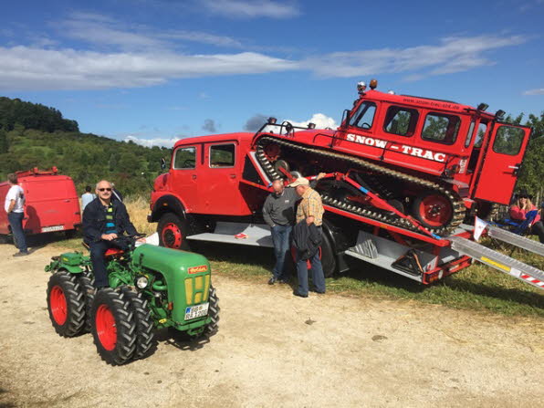 Oldtimertreffen Beuren 2016 SNOW TRAC 110